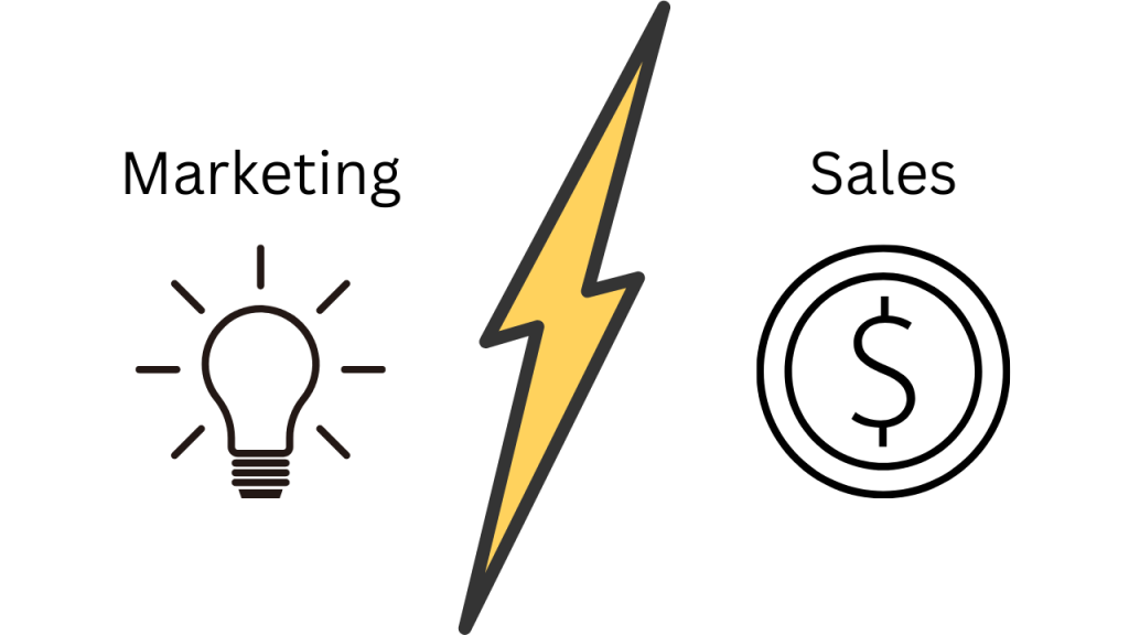 مقایسه بازاریابی و فروش