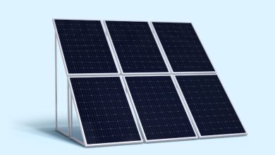 تصویری از ویژگیهای یک استراکچر استاندارد برای پنل خورشیدی تولیدی از کارخانه جهان آذر